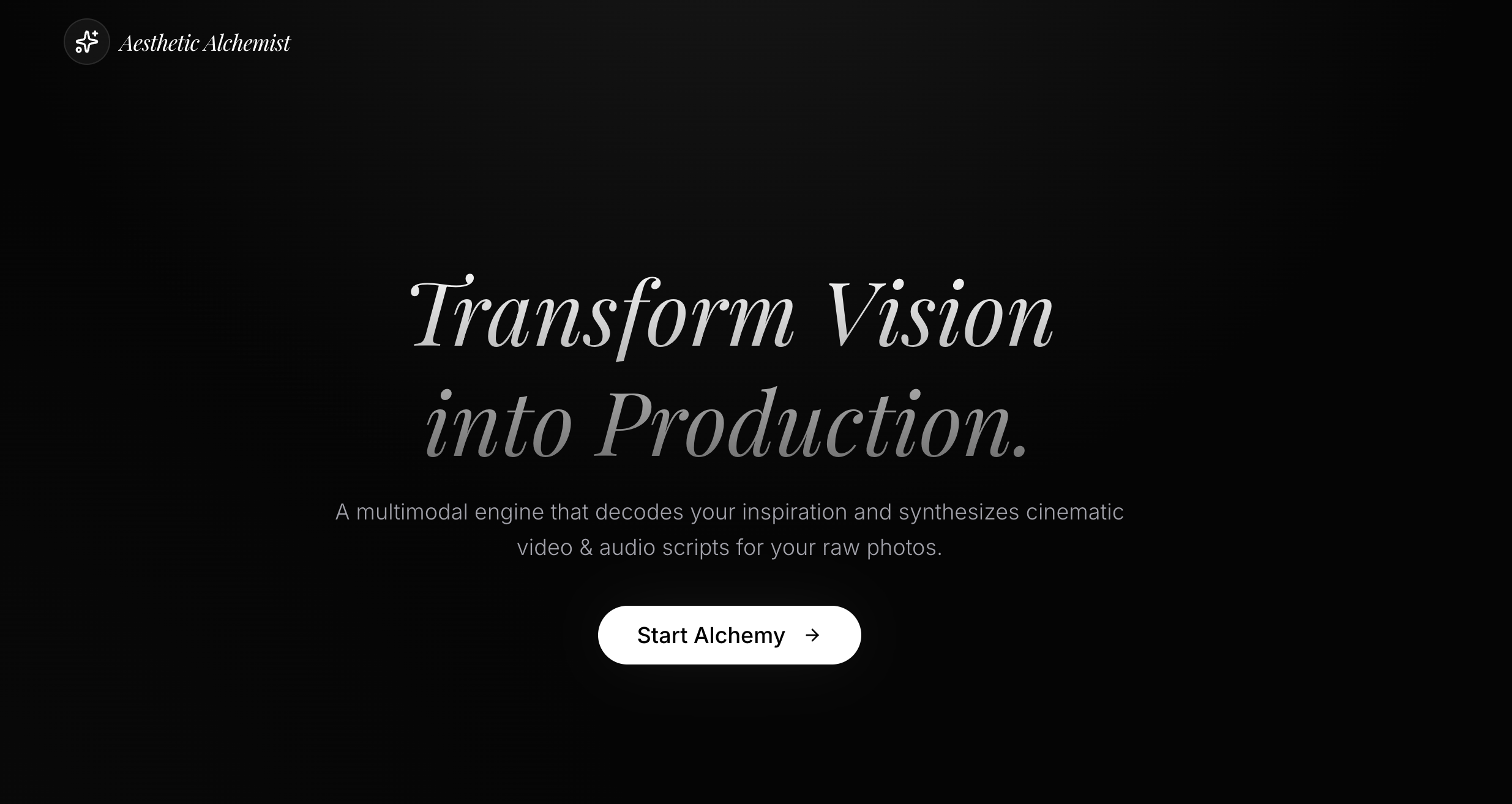 Aesthetic Alchemist Project